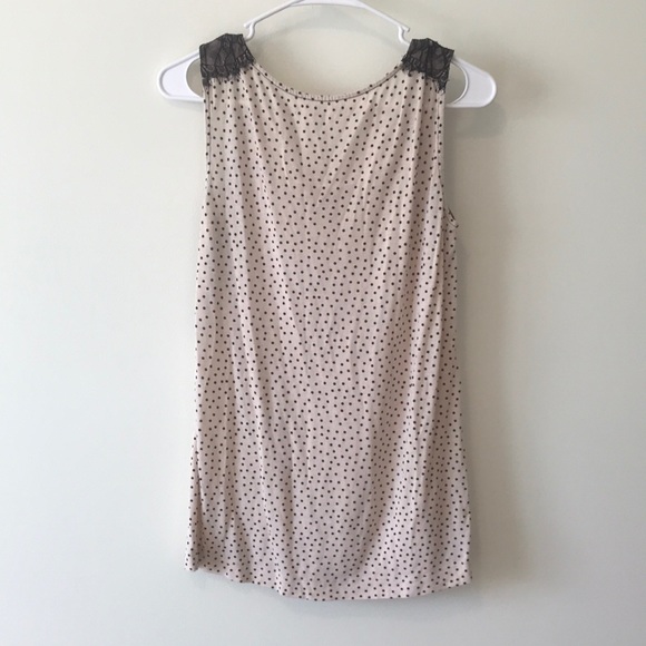 PINK AND BLACK POLKA DOT BLOUSE - Picture 3 of 3